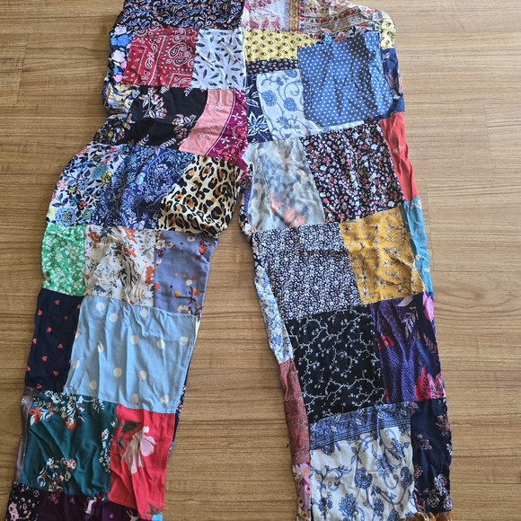 Patchwork Jumpsuit - Picture 5 of 10